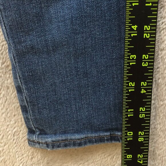 Loft Women's Jeans Size 0 Flaw Modern Skinny Ankle Classic Blue Denim Casual Tra - Picture 3 of 15